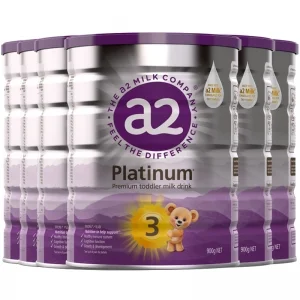 【NZ顺丰直邮】【5-15个工作日到货】A2 PLATINUM 白金铂金婴幼儿高端配方牛奶粉 3段(新版) 一箱6罐【保质期2028/01】